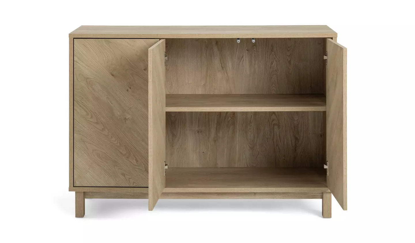 Assembled Habitat Fynn 3 Door Sideboard - Oak